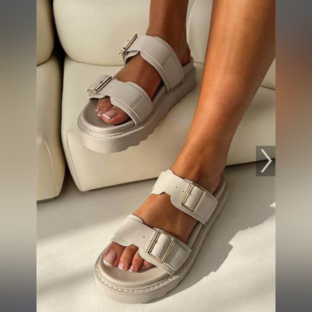 Ma Belle Sandals Cream